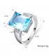 Light Blue Love Ring