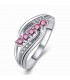 Wave Of Pink Ring