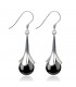 Black Tulip Earrings