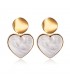 Acrylic Hearts Earrings