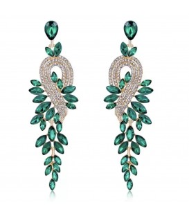 Totally Diva Emerald Earrings