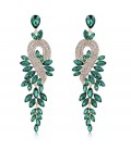 Totally Diva Emerald Earrings