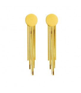 Art Deco Style Long Bar Statement Earrings