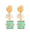 Trendy Geometric Acrylic Dangle Drop Earrings