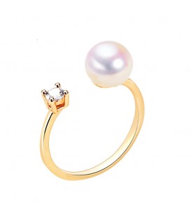 Open Pearl Ring