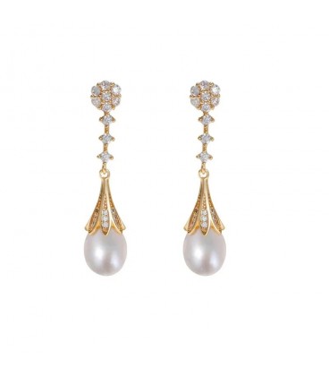 Elegant Pearl Earrings