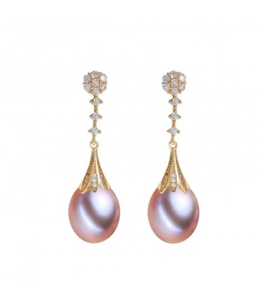 ELEGANT PEARL EARRINGS