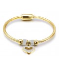 Bling Heart Bracelet