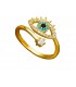 Gold Evil Eye Ring