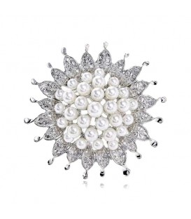 Cluster of Pearls Brooch