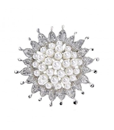 Cluster of Pearls Brooch