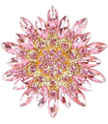 Very Pink Flower Brooch.