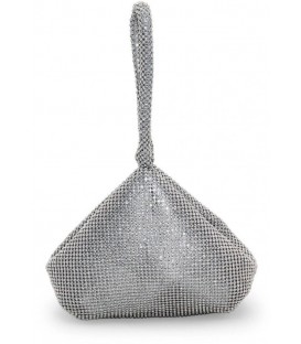 Silver Triangle Bag