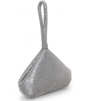 Silver Triangle Bag