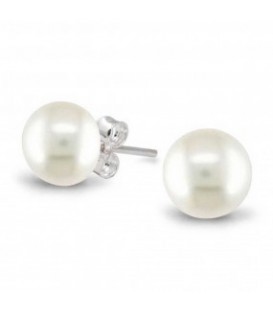 White Pearl Studs