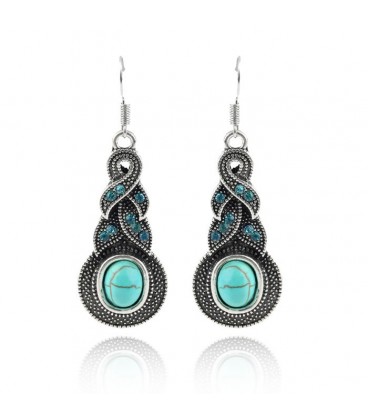 Turquoise Hook Drops