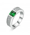 Emerald Glamour Ring