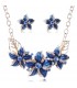 Royal Blue Flower Set